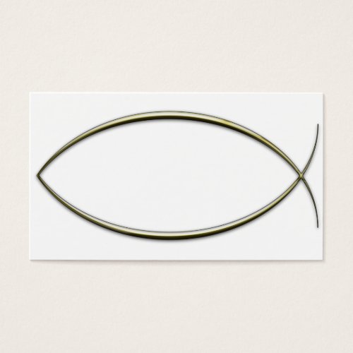 Ichthus Business Card Template