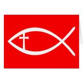 Ichthus Christian Fish (Front Horizontal)