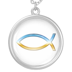 Ichthus - Christian Fish Symbol - Necklace