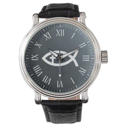 Ichthus | Christian Fish Symbol Wristwatch