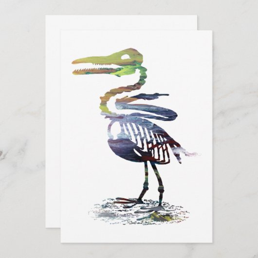 Ichthyornis skeleton (Front/Back)