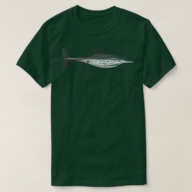 Ichthyosaur Nannopterygius T-Shirt (Design Front)