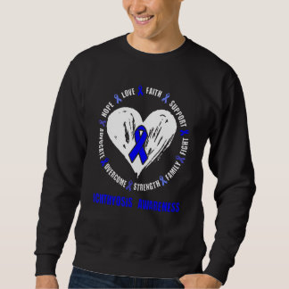 Ichthyosis Awareness Skin Disorder Related Love Ri Sweatshirt