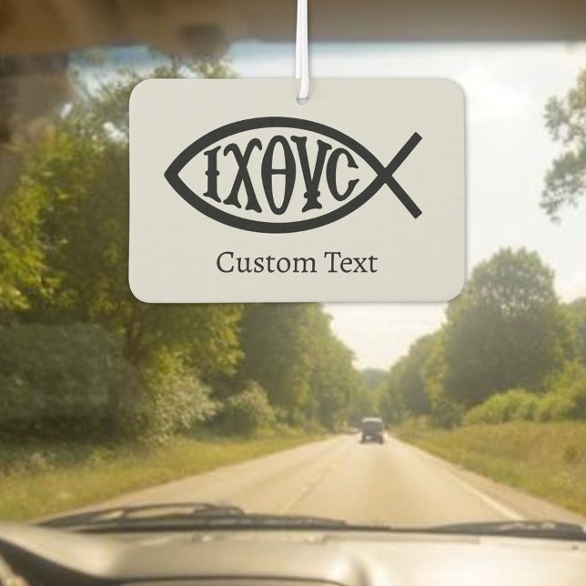 Ichthys Christian Symbol Air Freshener (Creator Uploaded)