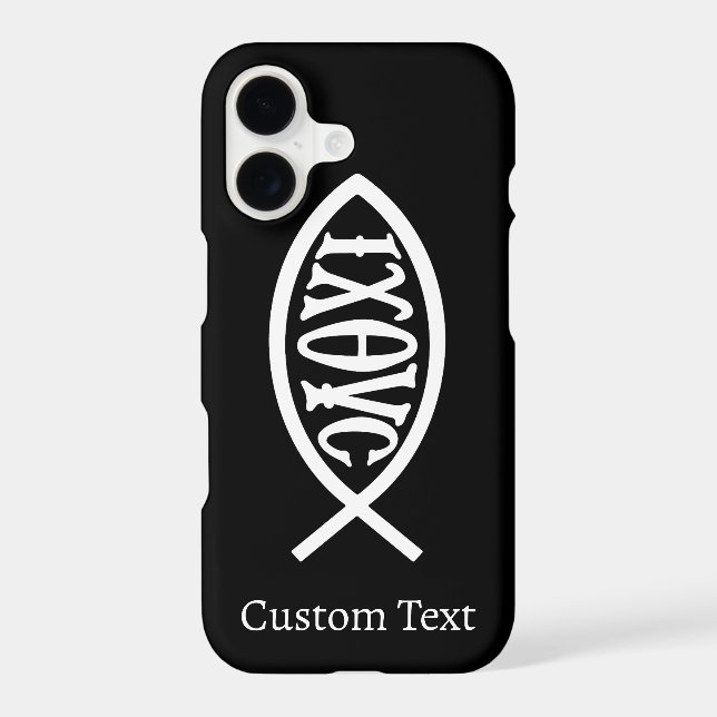 Ichthys Christian Symbol Case-Mate iPhone Case (Back)
