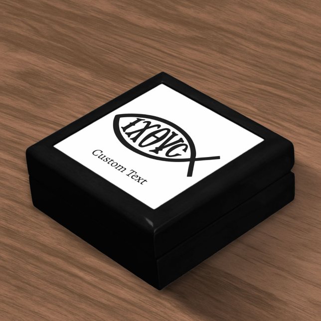 Ichthys Christian Symbol Gift Box (Creator Uploaded)