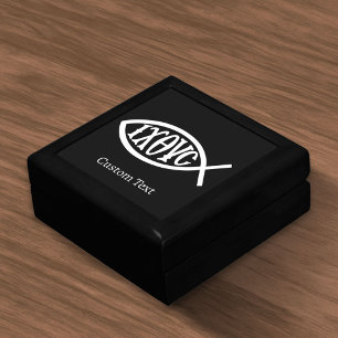 Ichthys Christian Symbol Gift Box