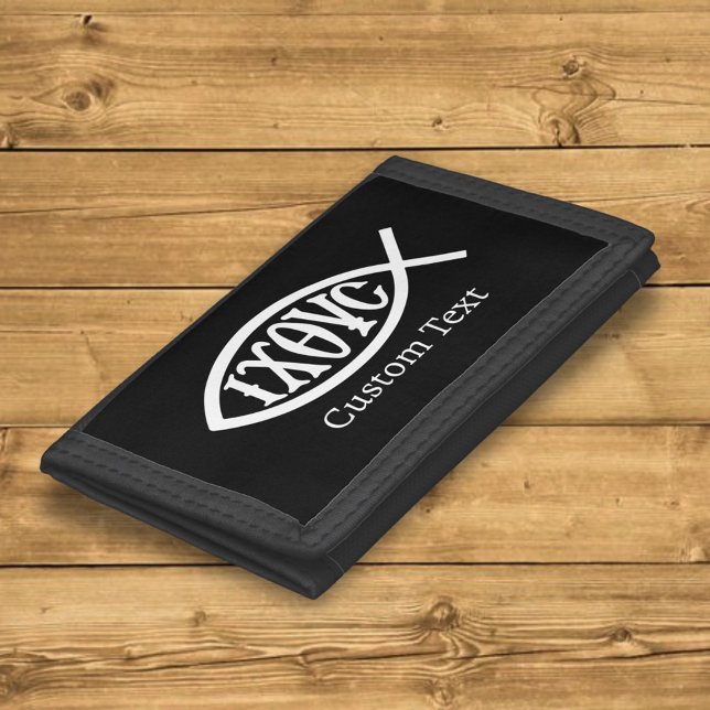 Ichthys Christian Symbol Trifold Wallet (Creator Uploaded)