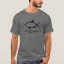 Ichthys Face Shark - Quick Powerful Sharper Jesus T-Shirt