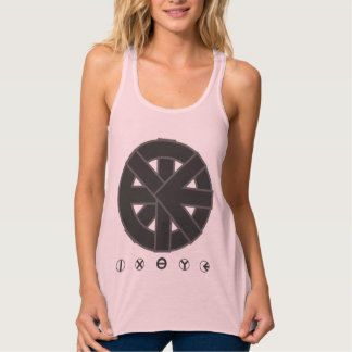 Ichthys Wheel Symbol Tank Top
