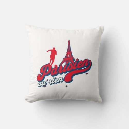 Ici Cest Paris Throw Pillow