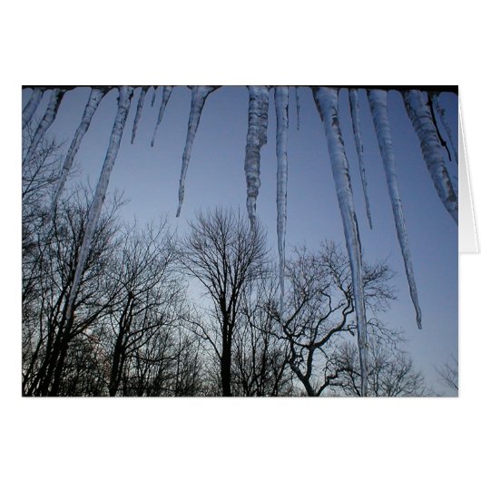 Icicles (card) cards (Front Horizontal)