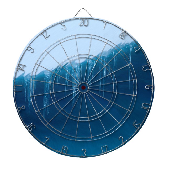 Icicles Dart Board (Front)