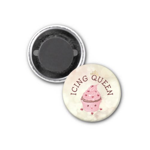 Icing Queen Cupcake Magnet