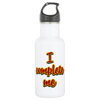 ICM Red/Yellow Stainless Steel Water Bottle