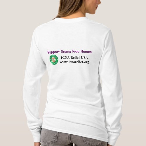 ICNA Relief USA Supports Muslim Women T_Shirt