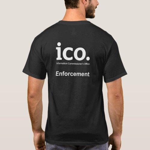 ICO Information Commissioner Enforcement Parody T_Shirt