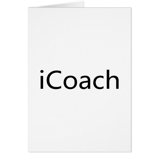 iCoach Cards (Front)