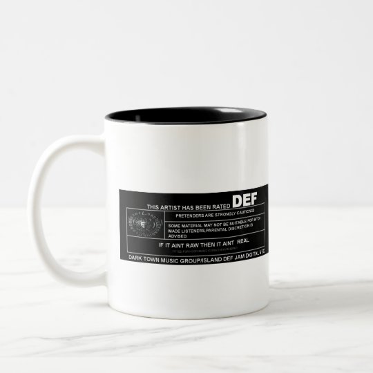 iCoffee Two-Tone Coffee Mug