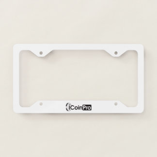 iCoinPro License Plate Holder Frame