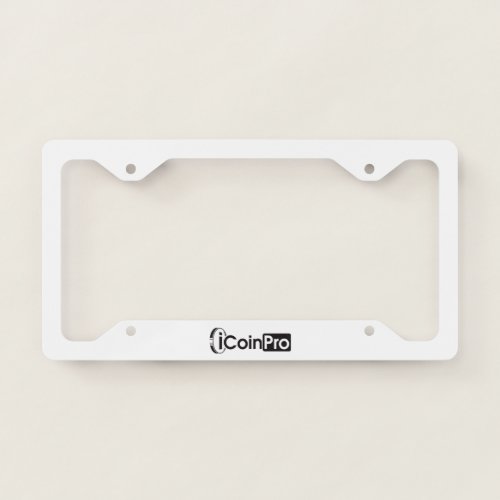 iCoinPro License Plate Holder License Plate Frame