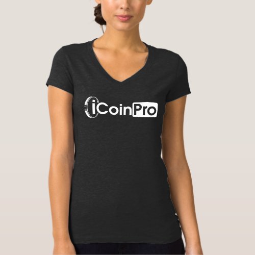 iCoinPro Womens V_Neck T_Shirt