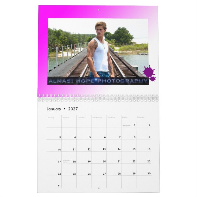 ICON APPEAL CALENDAR (Jan 2027)