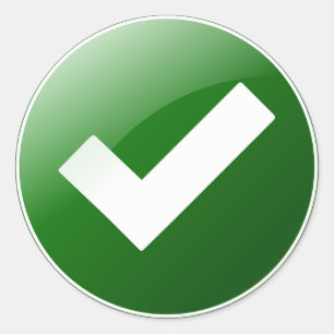 Icon Classic Round Sticker