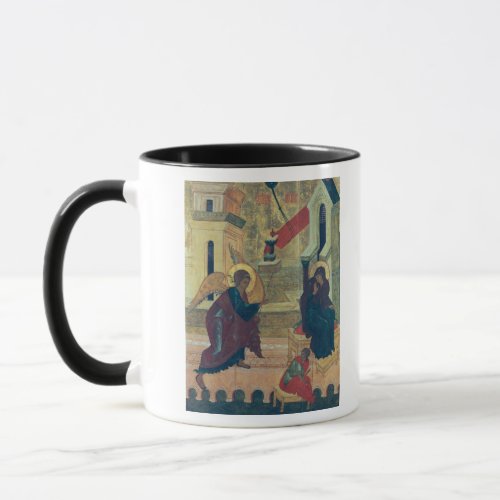 Icon depicting the Annunciation Mug