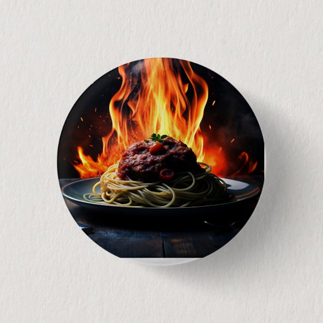 Icon: Dish with pasta and meat Button (Front)