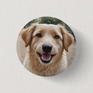 Icon: dog smile button