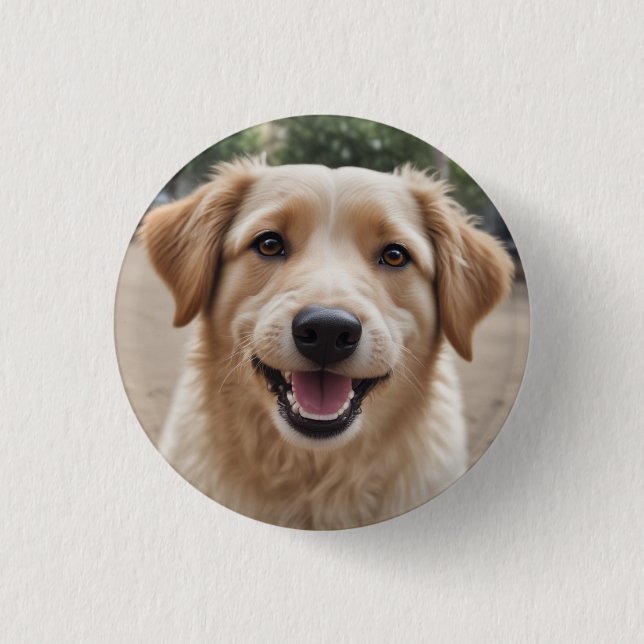 Icon: dog smile button (Front)