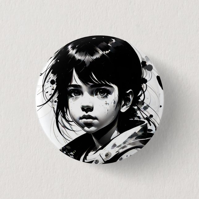 Icon: girl button (Front)