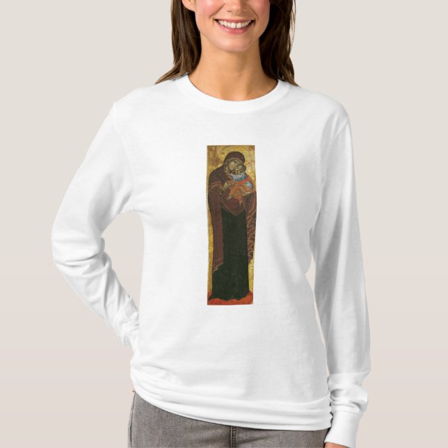 Icon known as the 'Virgin of Tsar Dushan', c.1350 T-Shirt (Front)