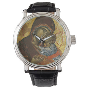 Icon known as the 'Virgin of Tsar Dushan', c.1350 Watch