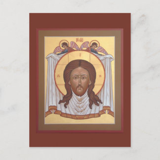 Icon "Not Made With Hands" Postcard