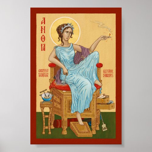 Icon of Anoia Poster