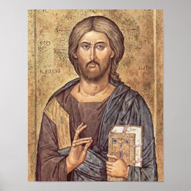 ICON OF CHRIST POSTER (Front)
