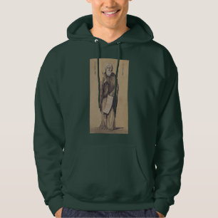 Icon of Saint Elijah the Prophet Holy Art Hoodie