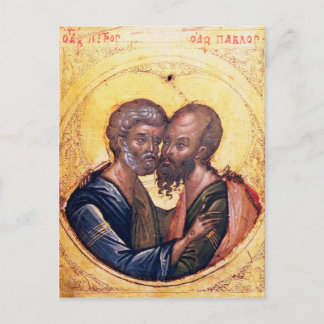 Icon of SS. Peter and Paul Postcard