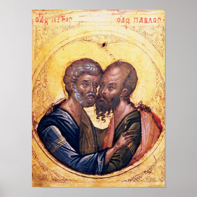 Icon of SS. Peter and Paul Poster (Front)
