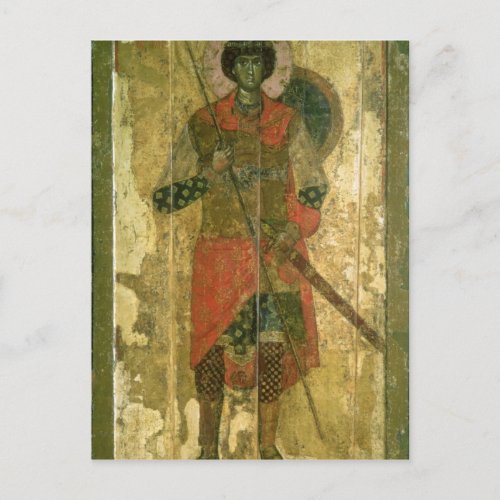 Icon of St George 1130_50 Postcard
