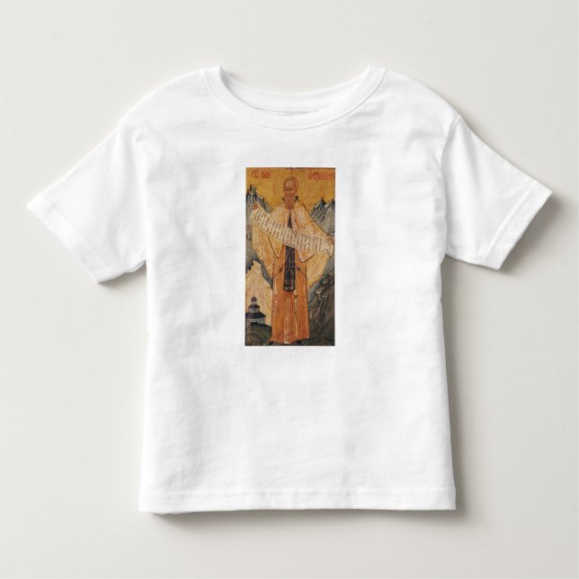 Icon of St. Sabas of Jerusalem, 1572 Toddler T-shirt (Front)