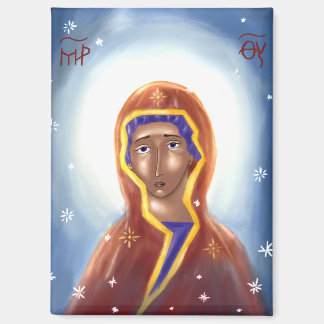 Icon of the Mother of God Magnet