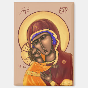 Icon of the Mother of God Magnet
