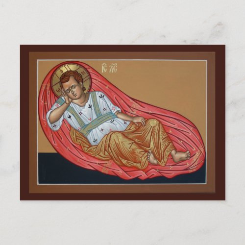 Icon of the Unsleeping Eye Prayer Card