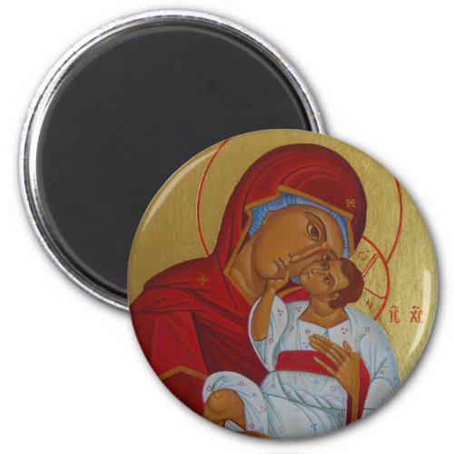 Icon of Theotokos with Child Magnet
