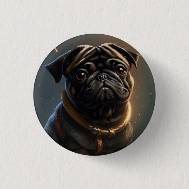 Icon: pug button (Front)