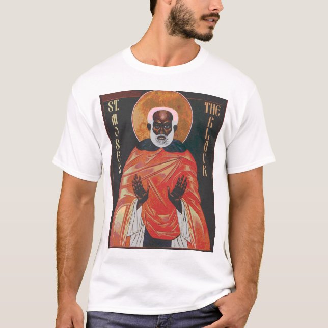 Icon St Moses The Black T-Shirt (Front)