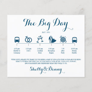 Icon Wedding Itinerary